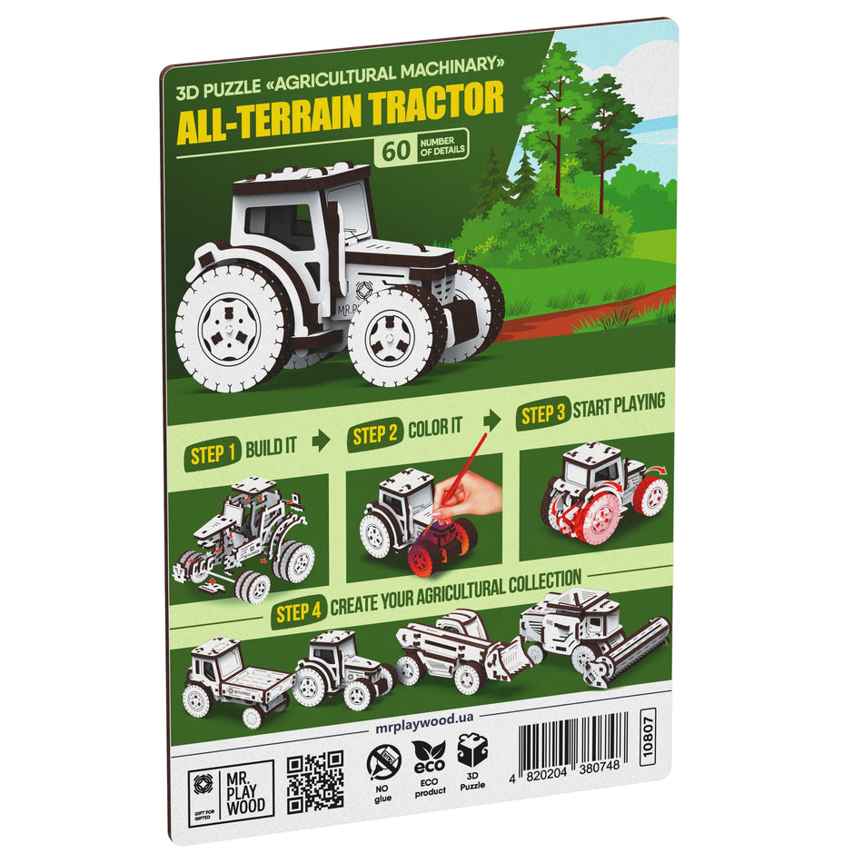 Mr. Playwood All-terrain Tractor 10807