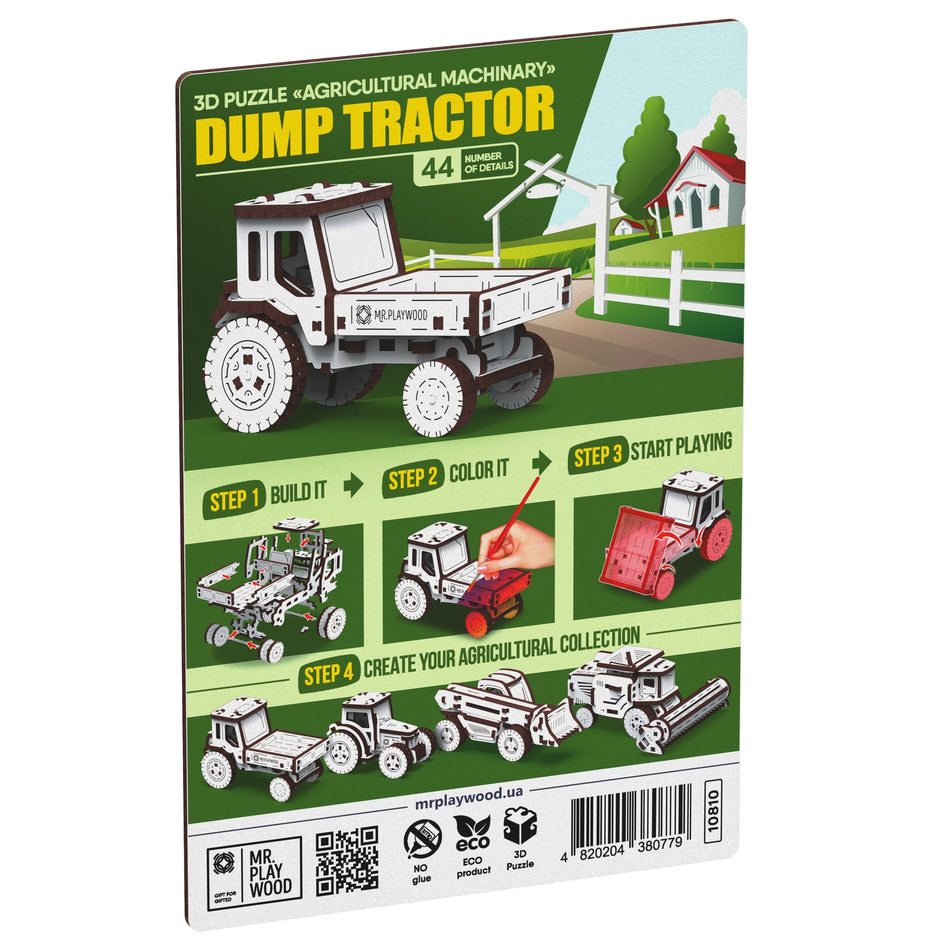 Mr. Playwood Dump Tractor 10810