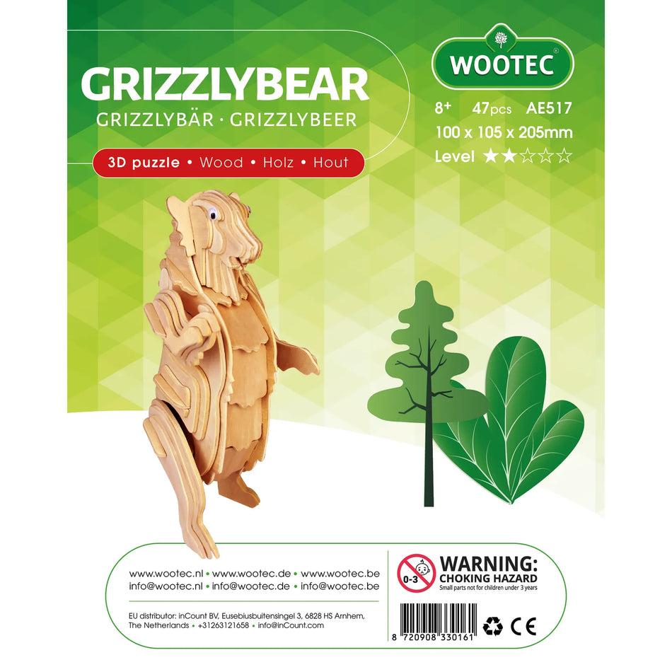 Wootec Grizzlybeer / Grizzly Bear AE517