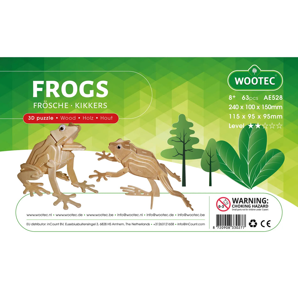 Wootec Kikkers / Frogs AE528