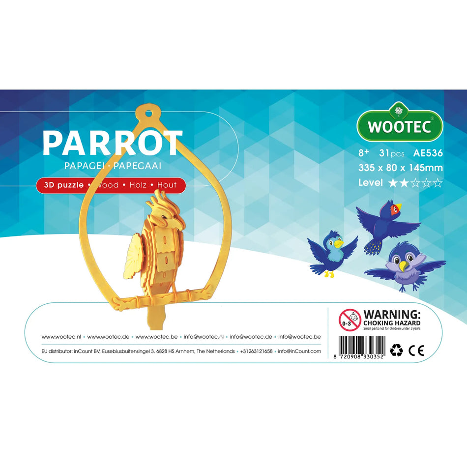 Wootec Papegaai / Parrot AE536