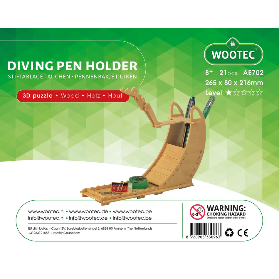 Wootec Pennenbakje Duiken / Pen Holder Diving AE702