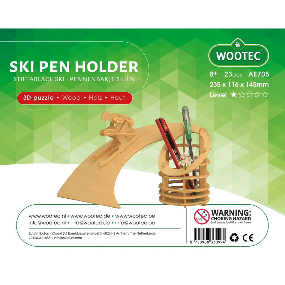 Wootec Pennenbakje Skiën / Pen Holder Skiing AE705