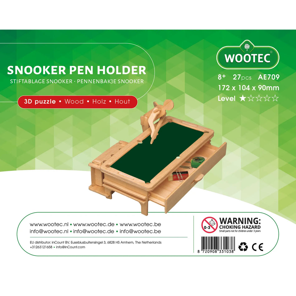 Wootec Pennenbakje Snooker / Pen Holder Snooker AE709