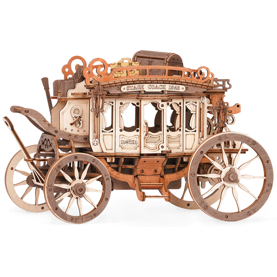 Robotime Stagecoach Music Box AMKA1