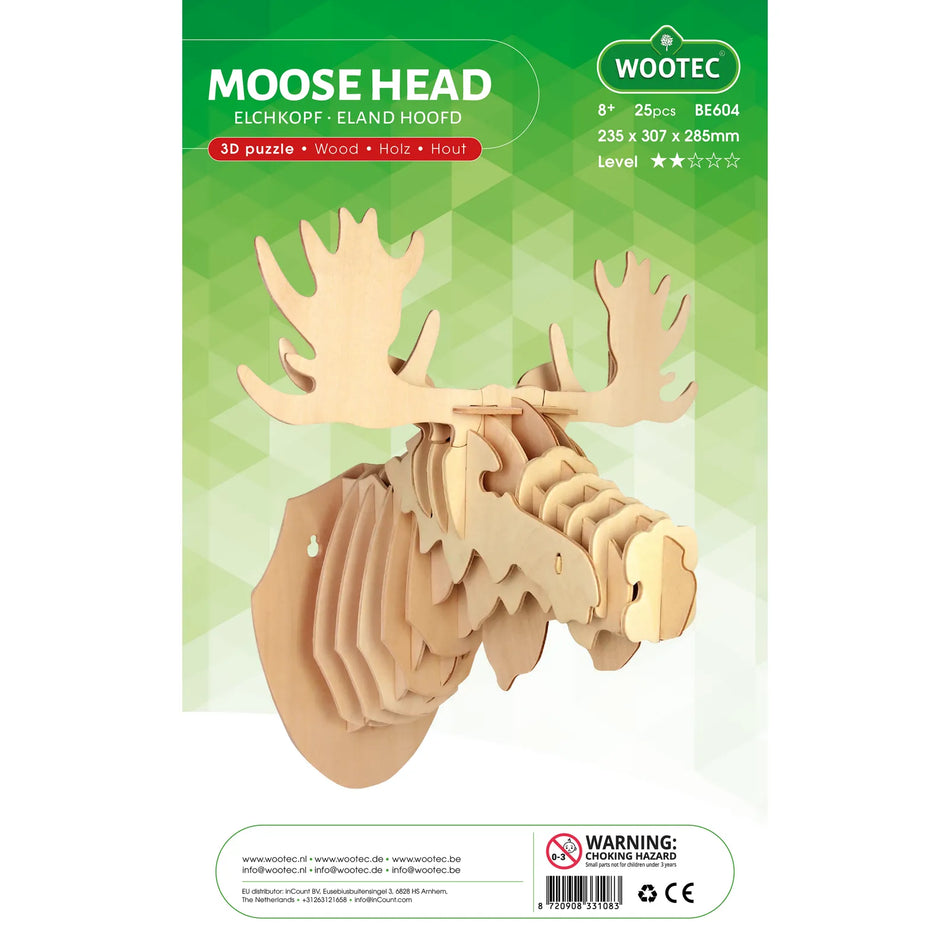 Wootec Elandhoofd / Moose Head BE604