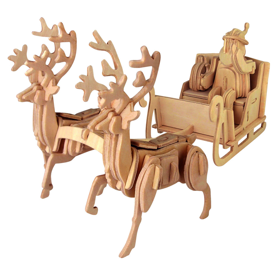 Wootec Kerstman met Rendieren / Santa with Reindeers HE501