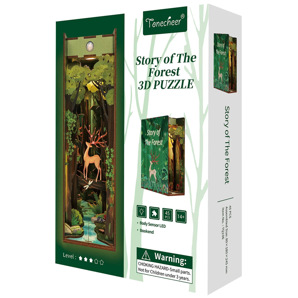 Tonecheer Book Nook Story of the Forest TQ106