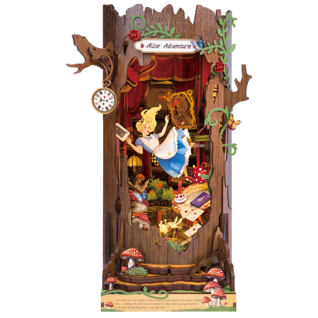 Productfoto van de Robotime Alice Adventure book nook