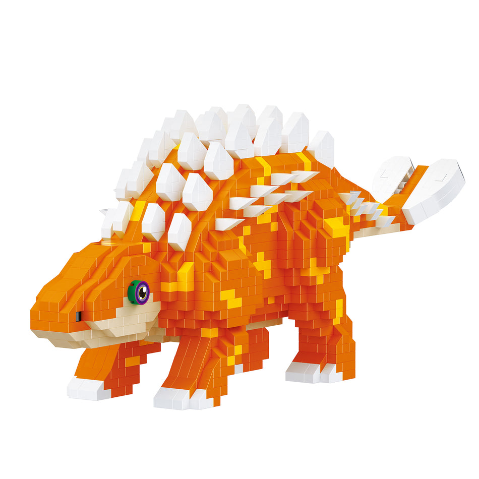 Productfoto van de Balody miniblocks oranje ankylosaurus