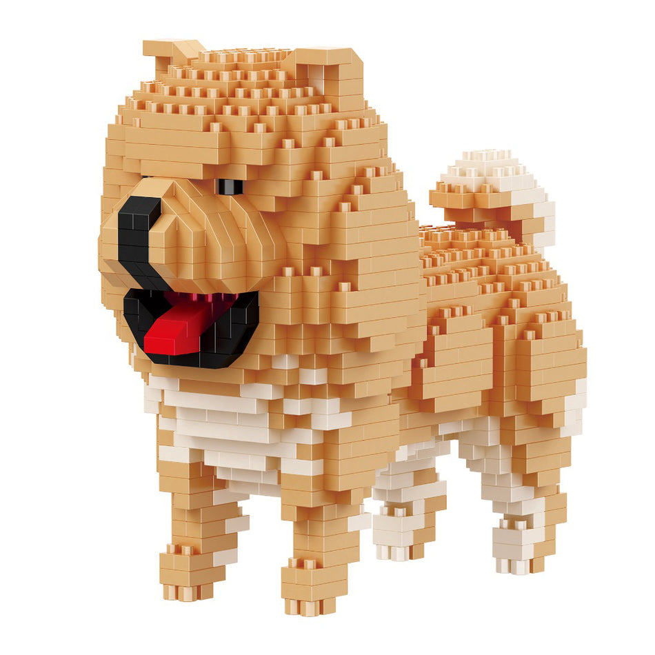 Productfoto van de Balody miniblocks chow chow